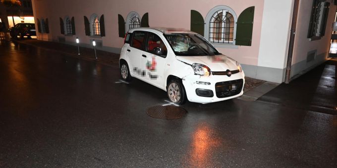 Mels SG: Bei Unfall leicht verletzt. Mels SG