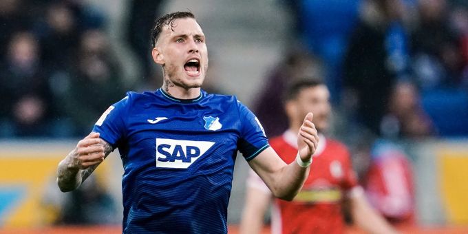 Steht vor einem Wechsel von der TSG 1899 Hoffenheim zu RB Leipzig: Nationalspieler David Raum. TSG 1899 Hoffenheim