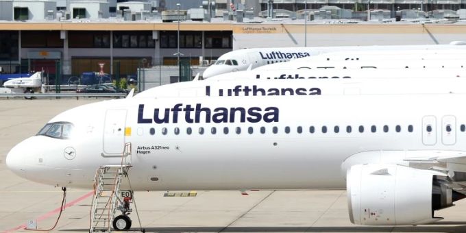 Lufthansa-Maschine Lufthansa-Maschine