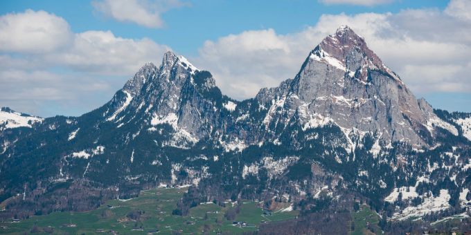 Der Fronalpstock im Kanton Schwyz. fronalpstock