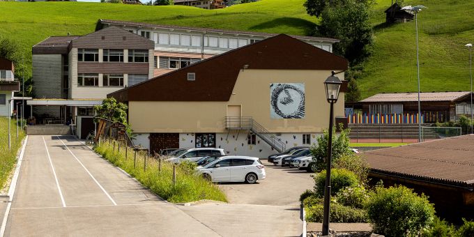 Die Schule in Flühli. Die Schule in Flühli.