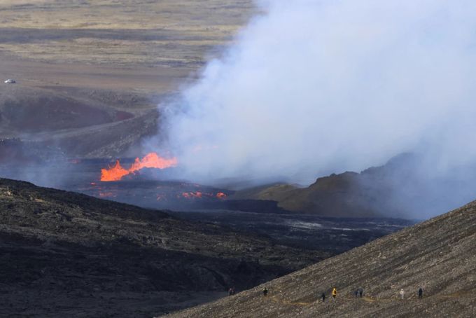 Vulkanausbruchs Island (Symbolbild) Vulkanausbruchs Island