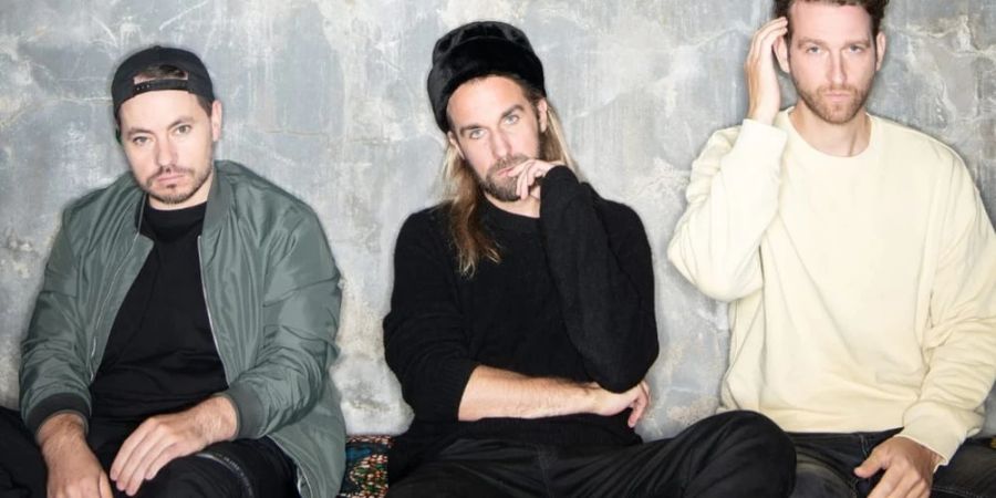 Raffael «Raffi» Kühle, Jonas Schubert und Moritz Rech (v.l.) sind mit ihrem neuen Album «DREI» zurück.