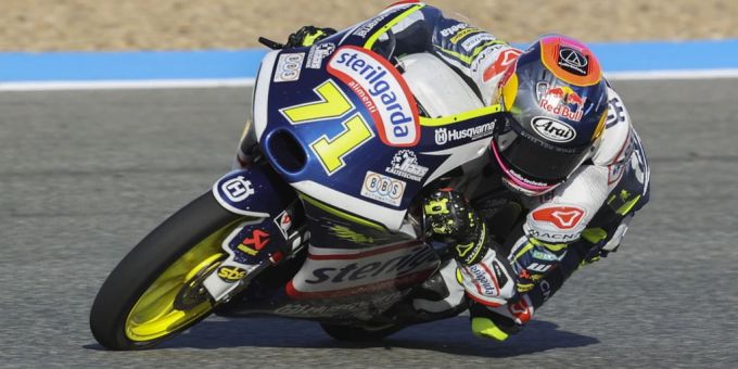 Ayumu Sasaki gewinnt das Moto3-Rennen in Assen. (Archivbild) Ayumu Sasaki moto3