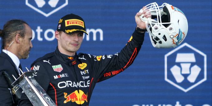 Weltmeister Max Verstappen gewinnt den ersten GP von Miami in der Formel 1. Formel 1