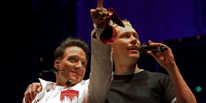 Bela B. and Farin Urlaub from the punk rock band Die Ärzte (archive photo).