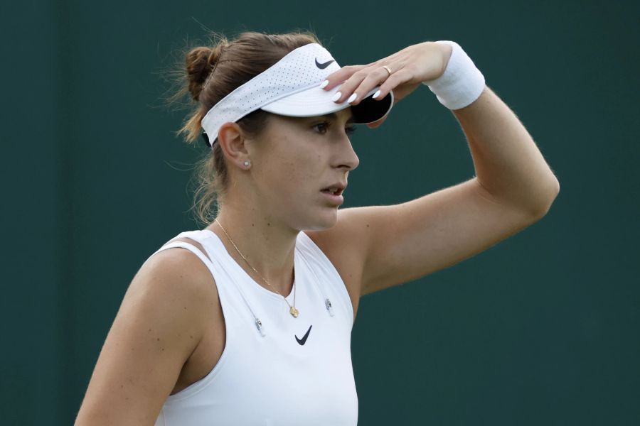 Kein Glück für Belinda Bencic beim Grand-Slam-Turnier in Wimbledon.