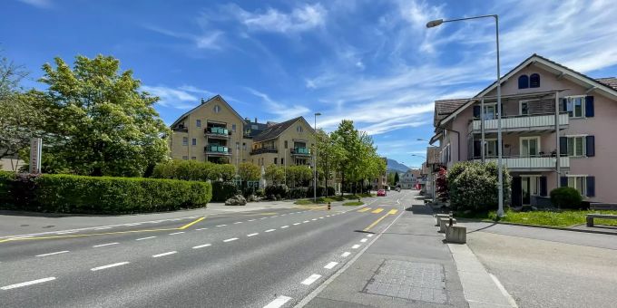 Dorfzentrum Eschenbach (LU). Dorfzentrum Eschenbach (LU).
