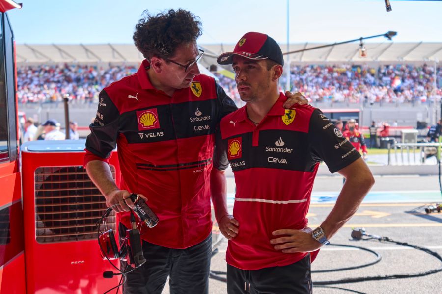 Charles Leclerc Mattia Binotto