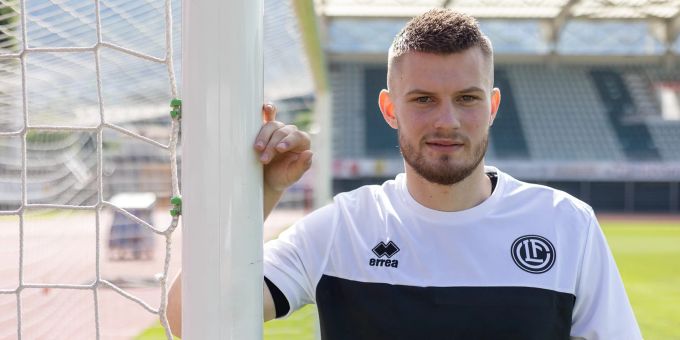 Innenverteidiger Lars Lukas Mai wechselt vom FC Bayern München nach Lugano. lars lukas mai