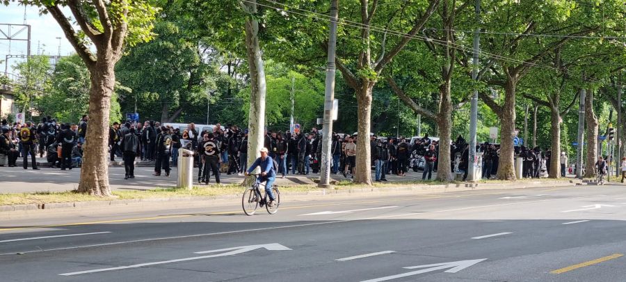 Der Verkehr in der Innenstadt ist erneut lahm gelegt