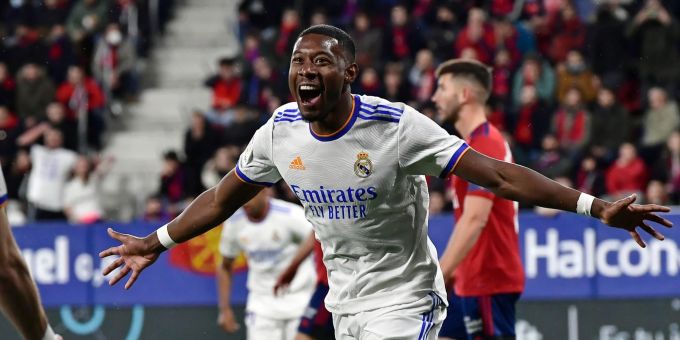 Steht gegen Manchester City nun doch im Kader: David Alaba. David Alaba