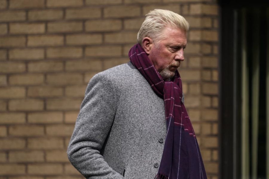 Boris Becker wurde zu einer Haftstrafe von zwei Jahren und sechs Monaten verdonnert.