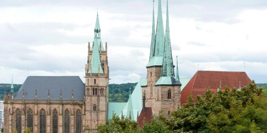 Dom und Severikirche in Erfurt