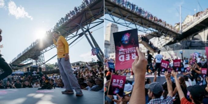 Contest Red Bull Dance Your Style in Lausanne. Streetdance Tanz