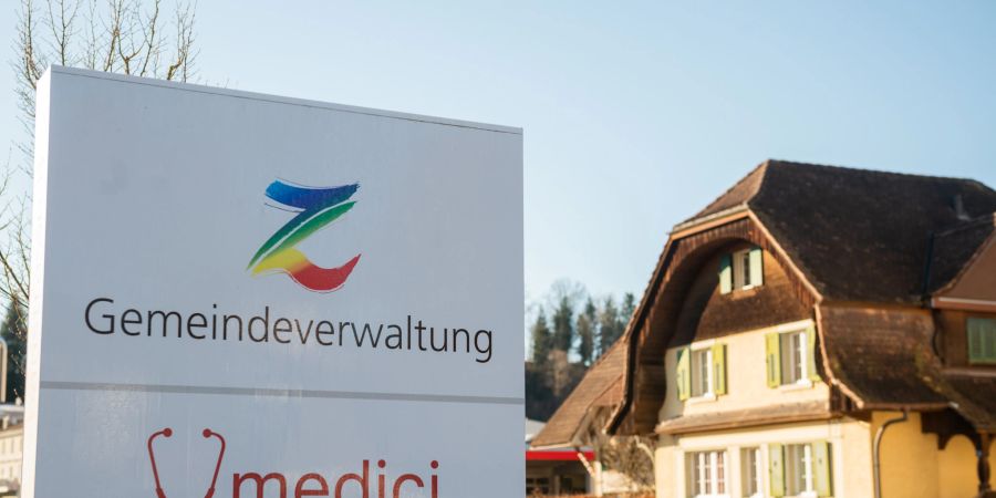 Die Gemeindeverwaltung in Zell (LU).