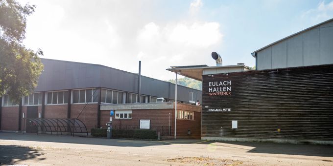 Die Eulachhallen in Winterthur. Die Eulachhallen in Winterthur.