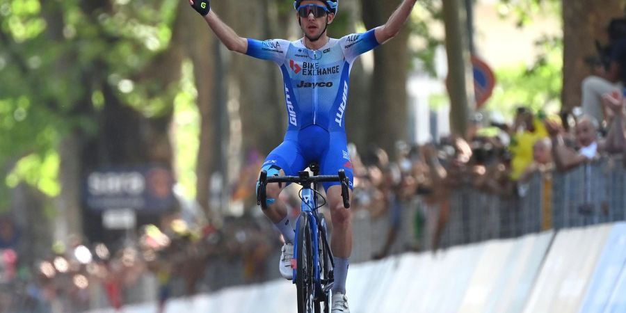 Feierte in Turin seinen insgesamt sechsten Giro-Tagessieg: Simon Yates.