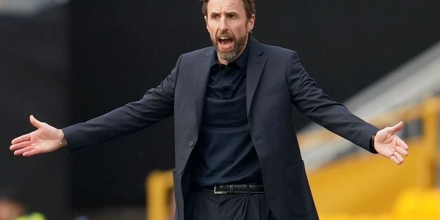 Englands Trainer Gareth Southgate steht nach der Heimpleite gegen Ungarn unter Druck.