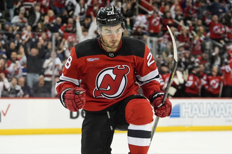 Timo Meyer NHL Devils