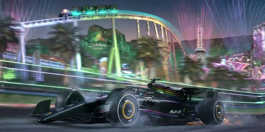 2024 Saudi-Arabien-F1 Rennstrecke