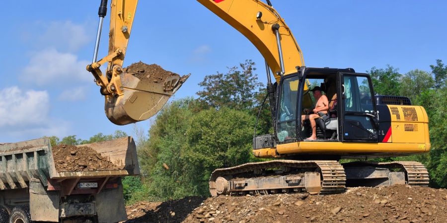 Caterpillar bagger