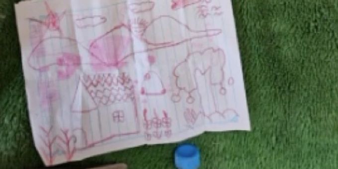 Geiseln festgehalten - Israel findet Kinderzeichnungen in Hamas-Verlies
