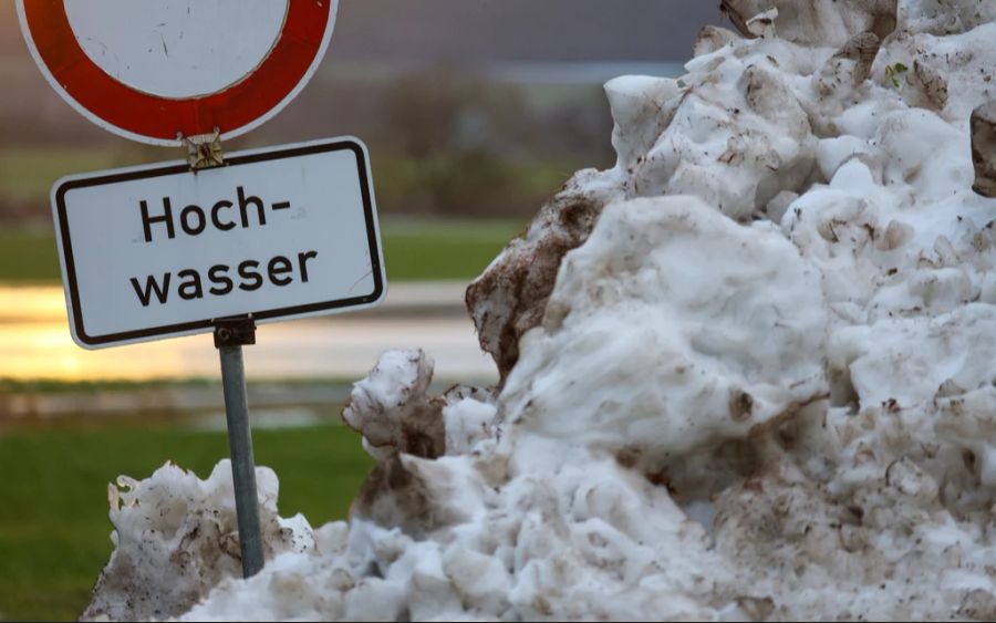 Durch die grossen Niederschlagsmengen im Dezember gab es teils auch Hochwasser. (Archivbild)