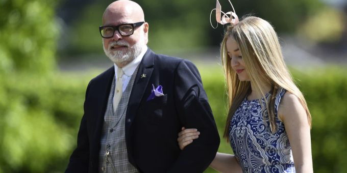 Gary Goldsmith (rechts) besuchte Williams und Kates Hochzeit 2011. kate
