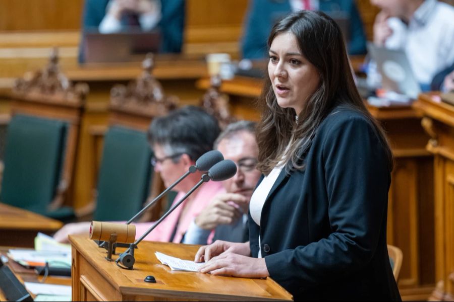 Fraktionspräsidentin Samira Marti betont: «Daniel Jositsch ist und bleibt Mitglied der SP-Fraktion, und wir arbeiten nach wie vor gut zusammen». (Archivbild)