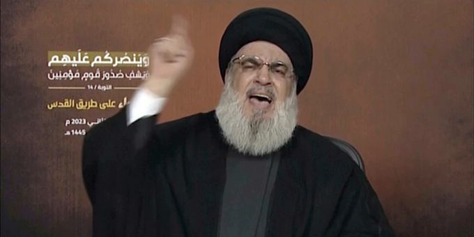 Hisbollah-Führer Sayyed Hassan Nasrallah. (Archivbild) hisbollah