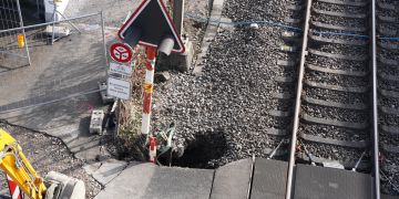 Gleisschaden