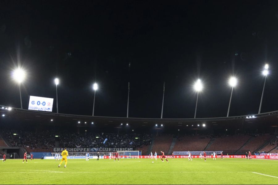 Die Fans setzen am Samstagabend erneut ein Zeichen gegen Kollektivstrafen.