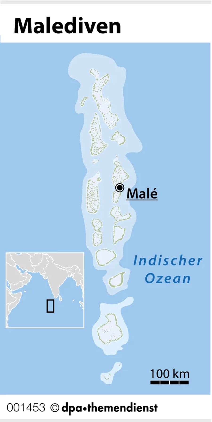 Grafik dpa Malediven Insel Ozean