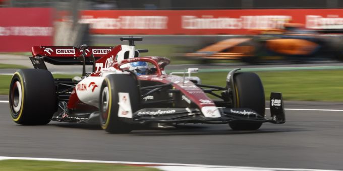 Valtteri Bottas (Alfa Romeo Sauber) beim Mexiko-GP der Formel 1. Formel 1 Sauber Bottas