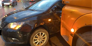 Stadt Schaffhausen: Kollision bei Spurwechsel