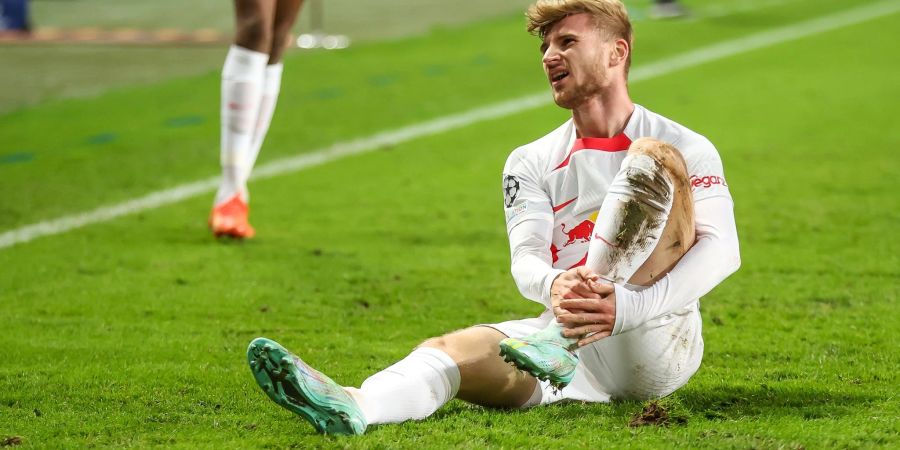 Leipzigs Timo Werner fällt verletzt für die WM aus.