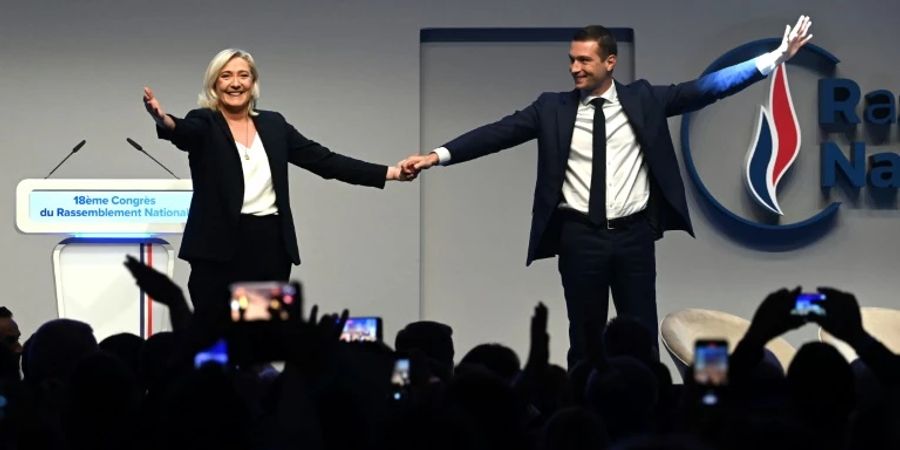 Le Pen und Bardella