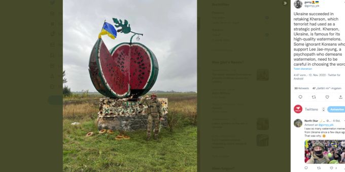 Die Russen haben sich aus Cherson zurückgezogen. Cherson