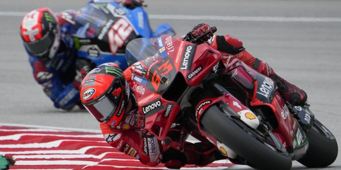 Francesco Bagnaia startet in Malaysia von Platz 9 ins Rennen der MotoGP. MotoGP