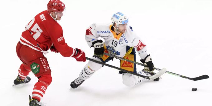 Oscar Lindberg (r.) wechselt womöglich nach Russland. ev zug