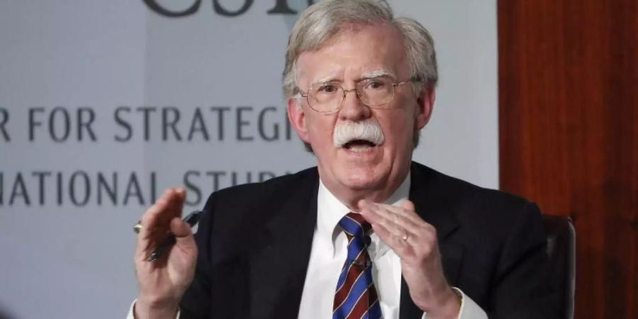 Soll leer ausgehen: Ex-Sicherheitsberater John Bolton. Foto: Pablo Martinez Monsivais/AP/dpa