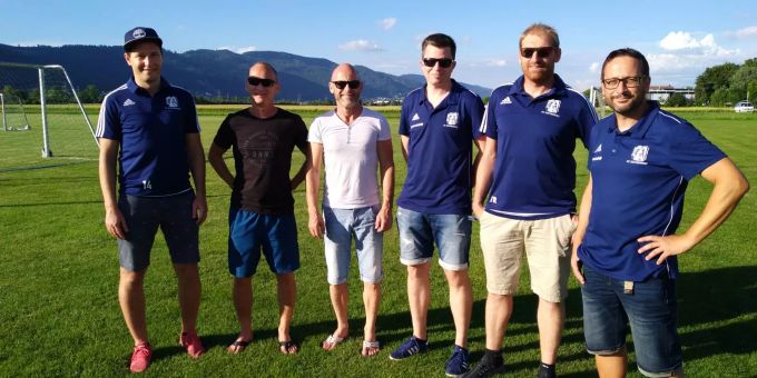 Das Organisationskomitee des Promentall-Cups Kestenholz.
