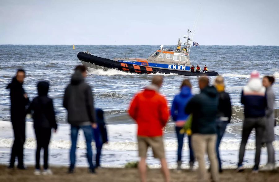 Holländische Surfer unglück