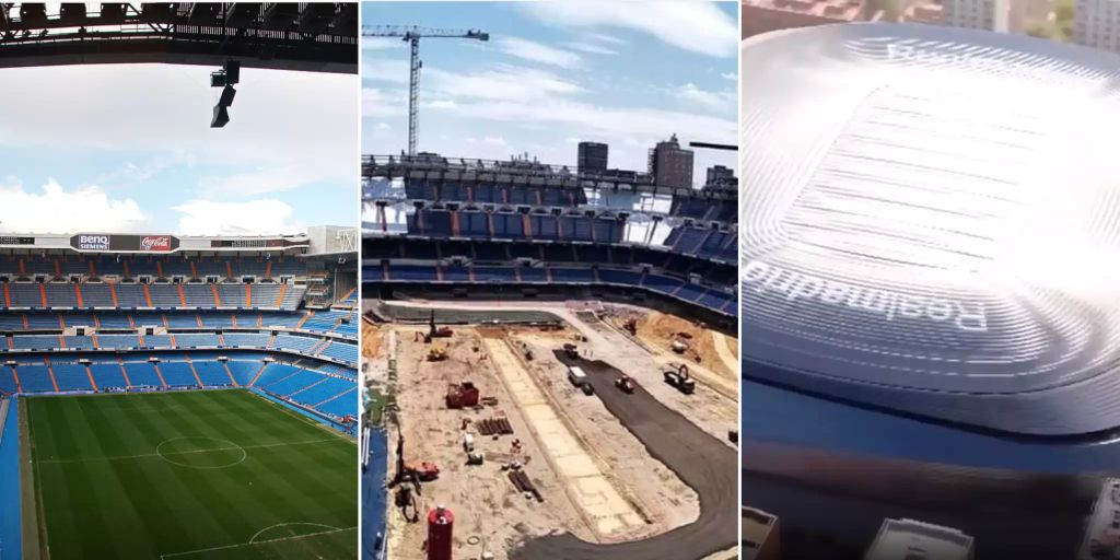 Real Madrid: Umbau im Estadio Santiago Bernabéu läuft