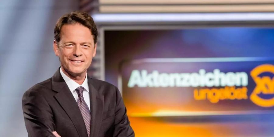 Moderator Rudi Cerne hat mit seiner Fahndungssendeung seit Jahren stabile Quoten. Foto: Nadine Rupp/ZDF/dpa