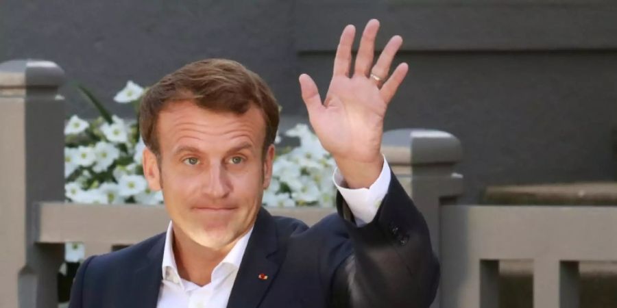 Besorgt über Rekordenthaltung: Präsident Macron