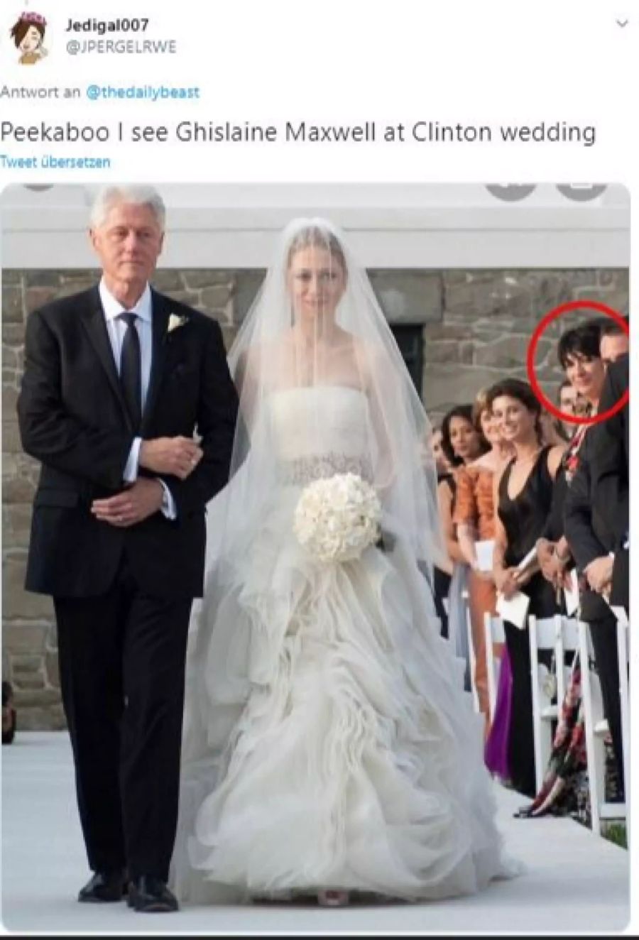 Bill Clinton Ghislaine Maxwell