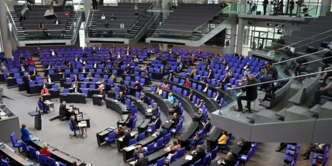 Plenarsaal des Bundestags Plenarsaal des Bundestags
