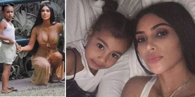 Fans sind sauer - Kim Kardashian hat ihre Tochter (6) gephotoshoppt